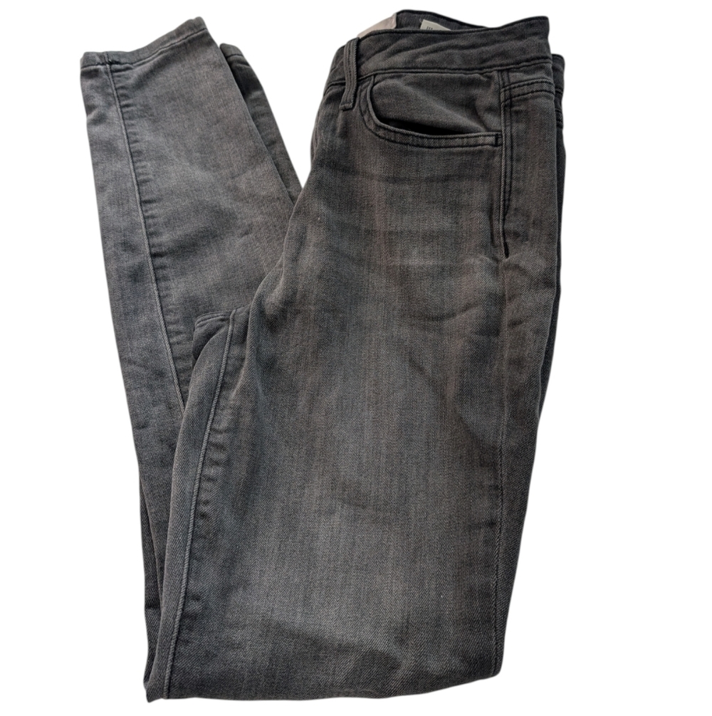 RACHEL Rachel Roy Gray Denim Skinny Jeans Size 28